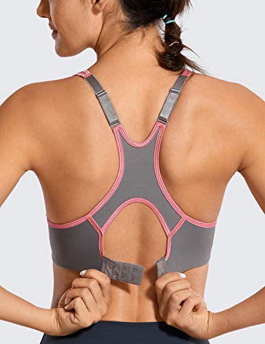 SYROKAN - Sujetador Deportivo de Alto Impacto con Aros y Fina Espuma para Mujer Multicolor #2 ES:105C (EU 90C) SYROKAN - Sujetador Deportivo de Alto Impacto con Aros y Fina Espuma para Mujer Multicolor #2 ES:105C (EU 90C)