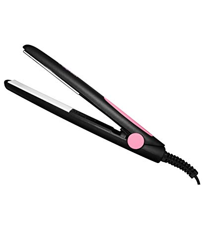 Sytech SY-PP5R Plancha de Pelo de Viaje con Placa Cerámica, 180ºC de Color Rosa