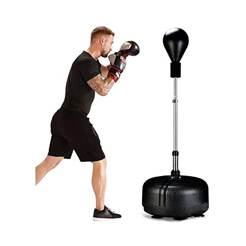 SYXX Freestyle Boxing Saco de Rack, Boxeo Tumbler Speed Ball, Independiente Permanente rápido Saco de Boxeo con Ventosa, Altura Ajustable 120-150cm Reflejo de Bola Tipo Velocidad Boxeo Bolsa SYXX Freestyle Boxing Saco de Rack, Boxeo Tumbler Speed Ball, Independiente Permanente rápido Saco de Boxeo con Ventosa, Altura Ajustable 120-150cm Reflejo de Bola Tipo Velocidad Boxeo Bolsa