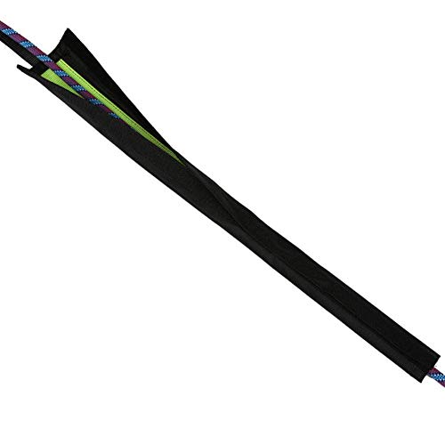 szdc88 Cuerda Protector, Exterior Escalada Cuerda Protector Manga Seguridad Cuerda Protección Funda Cuerda de Paracaídas Protector - Negro, 87cm szdc88 Cuerda Protector, Exterior Escalada Cuerda Protector Manga Seguridad Cuerda Protección Funda Cuerda de Paracaídas Protector - Negro, 87cm
