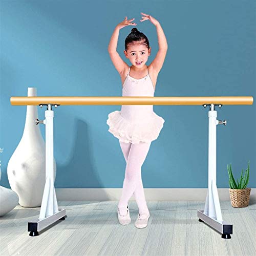 SZJ Barra de Ballet,Ballet Barre Bar Freestanding Portátil Barra de Baile Altura Ballet Ajustable Bar para Niños Niñas Baile El Estiramiento Ballet,A,1m