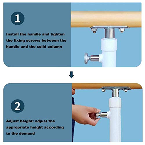 SZJ Barra de Ballet,Ballet Barre Bar Freestanding Portátil Barra de Baile Altura Ballet Ajustable Bar para Niños Niñas Baile El Estiramiento Ballet,A,1m SZJ Barra de Ballet,Ballet Barre Bar Freestanding Portátil Barra de Baile Altura Ballet Ajustable Bar para Niños Niñas Baile El Estiramiento Ballet,A,1m