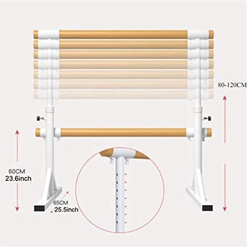 SZJ Barra de Ballet,Doble Barra de Ballet Freestanding Mobile Home Kids Ballet Barre Altura Ajustable Danza Barre Fitness Estiramiento Ballet,1.5m SZJ Barra de Ballet,Doble Barra de Ballet Freestanding Mobile Home Kids Ballet Barre Altura Ajustable Danza Barre Fitness Estiramiento Ballet,1.5m