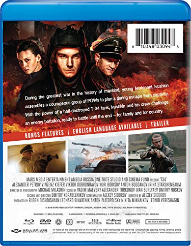 T-34 (2 Blu-Ray) [Edizione: Stati Uniti] [Italia] [Blu-ray]