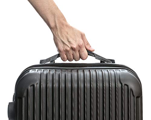 T-Lovendo LS248 Juego De 3 Maletas De Viaje Set Trolley Abs Semirigidas Candado 4 Ruedas, Negro, 72 X 48 X 30 Cm, Piezas T-Lovendo LS248 Juego De 3 Maletas De Viaje Set Trolley Abs Semirigidas Candado 4 Ruedas, Negro, 72 X 48 X 30 Cm, Piezas