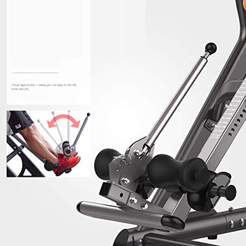 T-Tabla de Inversión Home Fitness Equipment Home Stretcher Estiramiento Cervical Inversor de 180 Grados T-Tabla de Inversión Home Fitness Equipment Home Stretcher Estiramiento Cervical Inversor de 180 Grados