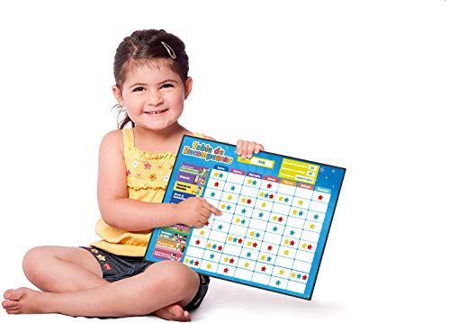Tabla de Recompensas para Niños - Pizarra Magnética de Estrellas Inspira el Buen Comportamiento - para Pared o Frigorífico. Incluye 80+ Tareas y 300 Estrellas – Versión Actualizada, en Español Tabla de Recompensas para Niños - Pizarra Magnética de Estrellas Inspira el Buen Comportamiento - para Pared o Frigorífico. Incluye 80+ Tareas y 300 Estrellas – Versión Actualizada, en Español