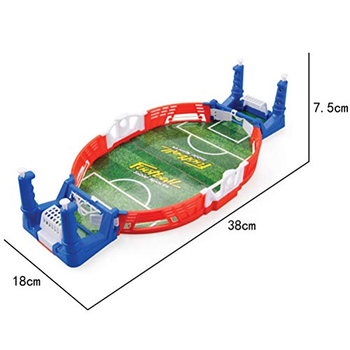 Table Football Game Table Football 1 Set Mini futbolín con 2 balones de fútbol para Juego de Padres e Hijos