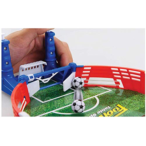 Table Football Game Table Football 1 Set Mini futbolín con 2 balones de fútbol para Juego de Padres e Hijos