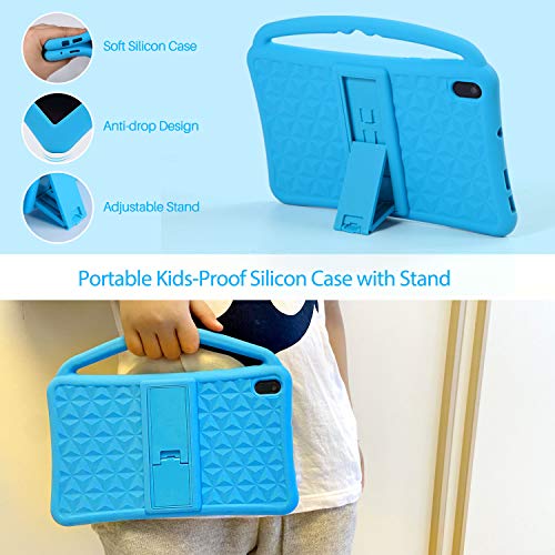 Tablet Niños 7 Pulgadas Pantalla IPS HD WiFi QuadCore Android 10.0 Pie Tablet PC para Niños - Certificación GMS 2GB + 32GB Funda Silicona Portátil Mano Regalo Cumpleaños para Niños(Azul) Tablet Niños 7 Pulgadas Pantalla IPS HD WiFi QuadCore Android 10.0 Pie Tablet PC para Niños - Certificación GMS 2GB + 32GB Funda Silicona Portátil Mano Regalo Cumpleaños para Niños(Azul)
