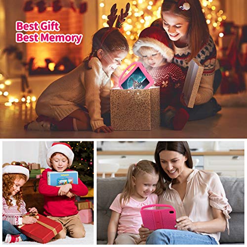 Tableta de juguete para niños, de 7 pulgadas, IPS, pantalla HD, Wi-Fi, QuadCore, Android 10.0 Pie, certificado GMS, 2 GB + 32 GB con funda de silicona portátil, regalo de cumpleaños Tableta de juguete para niños, de 7 pulgadas, IPS, pantalla HD, Wi-Fi, QuadCore, Android 10.0 Pie, certificado GMS, 2 GB + 32 GB con funda de silicona portátil, regalo de cumpleaños