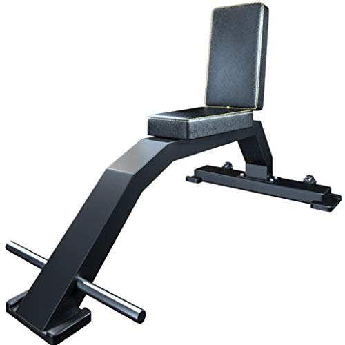 Taburete de ángulo Recto, Taburete Multifuncional con Mancuernas, Silla de Empuje para Hombros, Silla de Entrenamiento de Press de banca, Taburete de Abdominales