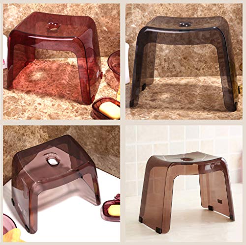 Taburete De PlÔstico Taburete De Escalonamiento Impermeable, Individual para Niños Baño De Anciano Ducha Antideslizante Multifunción (Rojo, Gris, Marrón),Pink Taburete De PlÔstico Taburete De Escalonamiento Impermeable, Individual para Niños Baño De Anciano Ducha Antideslizante Multifunción (Rojo, Gris, Marrón),Pink