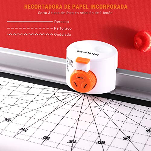 TACKLIFE 5 EN 1 Plastificadora, A4 A5 A6 A7 Laminador en Caliente y Frío de 250mm/min, ABS Botón para Atasco de Papel, con Redondeador de Esquina, 20 Bolsas y 10 Películas Fotográficas - MTL02 TACKLIFE 5 EN 1 Plastificadora, A4 A5 A6 A7 Laminador en Caliente y Frío de 250mm/min, ABS Botón para Atasco de Papel, con Redondeador de Esquina, 20 Bolsas y 10 Películas Fotográficas - MTL02