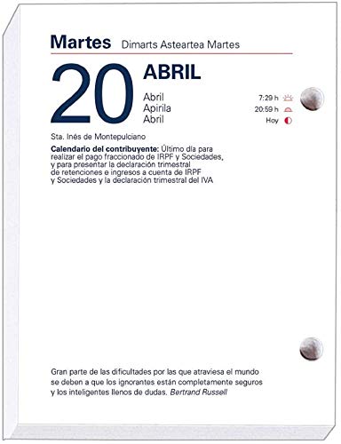 Taco calendario myrga sobremesa Nº 3 2021 Taco calendario myrga sobremesa Nº 3 2021