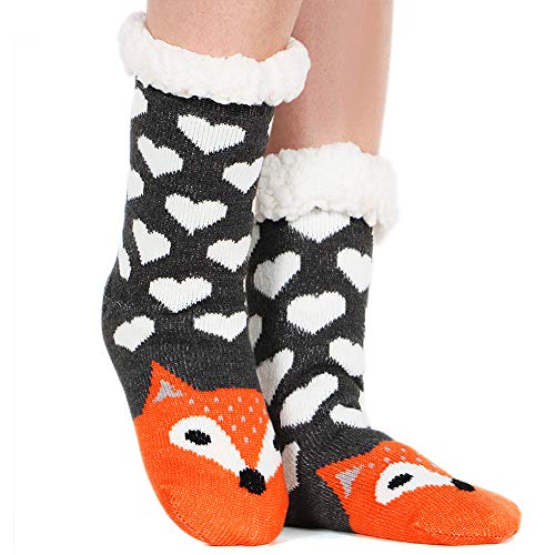 Tacobear Mujeres Gruesos lana calcetines de piso casa abrigados animal calcetines de mujeres antideslizantes calcetines de alfombra Zapatillas de casa para Mujer Tacobear Mujeres Gruesos lana calcetines de piso casa abrigados animal calcetines de mujeres antideslizantes calcetines de alfombra Zapatillas de casa para Mujer