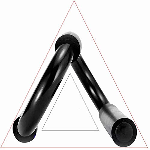 Tadpolez Empuje hacia Arriba Barras,2 Piezas Push Up Bars en Forma De S de Acero Inoxidable Barras De Empuje para Entrenamiento De Fuerza Muscular para Entrenamiento Físico De Gimnasio En Casa