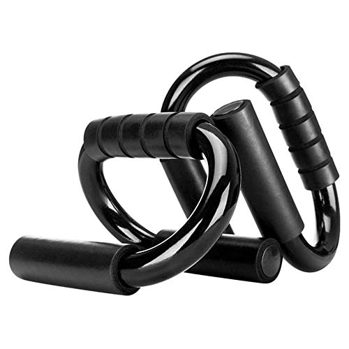 Tadpolez Empuje hacia Arriba Barras,2 Piezas Push Up Bars en Forma De S de Acero Inoxidable Barras De Empuje para Entrenamiento De Fuerza Muscular para Entrenamiento Físico De Gimnasio En Casa