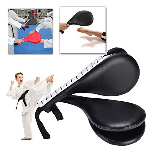 Taekwondo - Almohadillas de entrenamiento para kickboxing, artes marciales mixtas y duraderas, almohadillas para entrenamiento de katé TKD Taekwondo - Almohadillas de entrenamiento para kickboxing, artes marciales mixtas y duraderas, almohadillas para entrenamiento de katé TKD