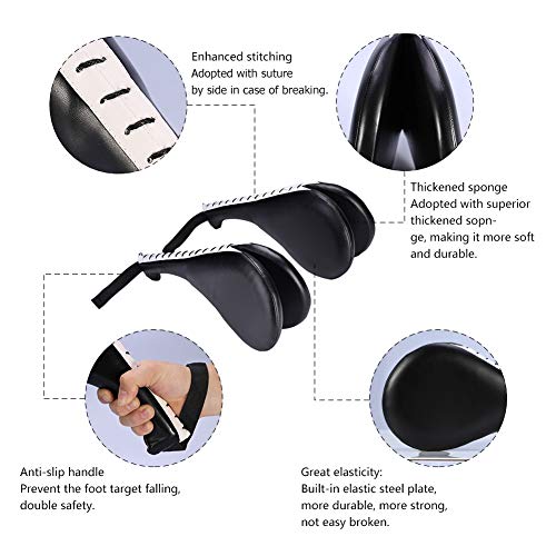 Taekwondo - Almohadillas de entrenamiento para kickboxing, artes marciales mixtas y duraderas, almohadillas para entrenamiento de katé TKD Taekwondo - Almohadillas de entrenamiento para kickboxing, artes marciales mixtas y duraderas, almohadillas para entrenamiento de katé TKD