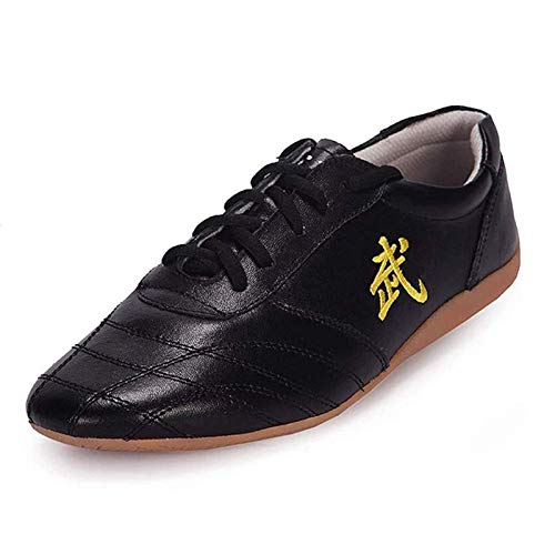 Taekwondo zapatos hombres artes marciales de la zapatilla de deporte del boxeo Karate Kung Fu Tai Chi ligero y transpirable de fondo plano zapatos de entrenamiento de interior for hombres, mujeres niñ