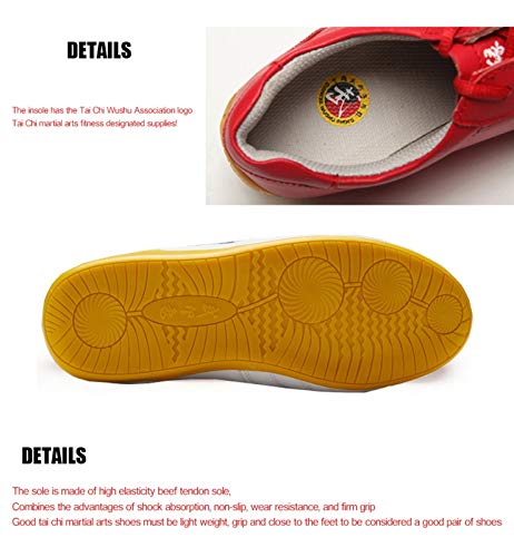 Taekwondo zapatos niños artes marciales de la zapatilla de deporte del boxeo Karate Kung Fu Tai Chi ligero y transpirable de fondo plano zapatos de entrenamiento for los hombres de las mujeres unisex