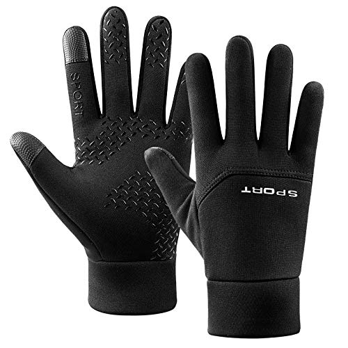 TAGVO Guantes Deportivos De Invierno Guantes De Ciclismo Antideslizantes Impermeables y a Prueba De Viento Guantes De Trabajo Al Aire Libre Guantes Portátiles para Correr Ajuste Ceñido Super Grip TAGVO Guantes Deportivos De Invierno Guantes De Ciclismo Antideslizantes Impermeables y a Prueba De Viento Guantes De Trabajo Al Aire Libre Guantes Portátiles para Correr Ajuste Ceñido Super Grip