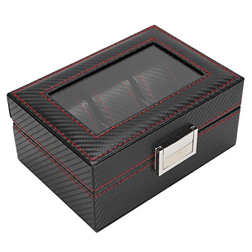 Taidda- 【Especial de Año Nuevo 2021】 Caja de Almacenamiento del Reloj del Organizador del hogar 3pcs, Organizador Profesional del Reloj, para la Oficina casera de Las Muchachas de Las Mujeres