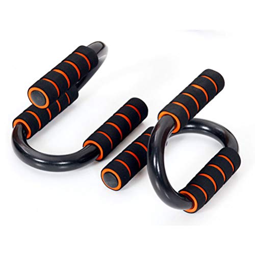 TAIPPAN Fitness Push Up Bar, Tipo S Soportes de Flexiones, Gimnasio en casa Ejercicio Rutina de Formación Push up Stand, Equipo de Entrenamiento Muscular del Pecho y el Brazo