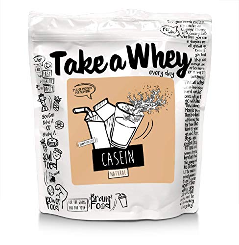 Take-A-Whey Batido de Proteína de Caseína Micelar Todos los Días, Natural 750 g Take-A-Whey Batido de Proteína de Caseína Micelar Todos los Días, Natural 750 g