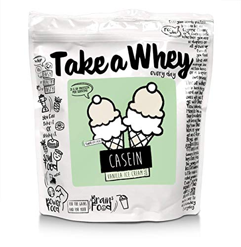 Take-A-Whey Batido de Proteína de Caseína Micelar Todos los Días, Vainilla 750 g