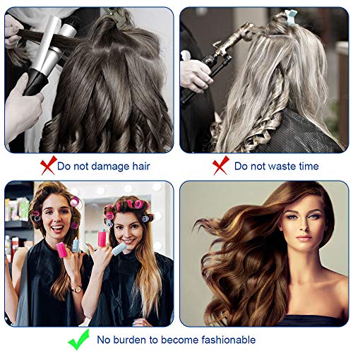 TANCUDER 36 PCS Rulo de Pelo con Agarre Automático y 24 PCS Pinzas de Pato Niquelado Rulos para El Cabello 20 / 30 / 44mm Rodillos de Pelo Autoadhesivos Rizadores para Mujer Niña Hogar y Peluquería TANCUDER 36 PCS Rulo de Pelo con Agarre Automático y 24 PCS Pinzas de Pato Niquelado Rulos para El Cabello 20 / 30 / 44mm Rodillos de Pelo Autoadhesivos Rizadores para Mujer Niña Hogar y Peluquería