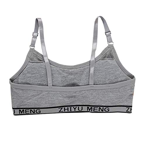 Tandou Set Sujetador Deportivo Niña 8-14 años, Cómodo Bralette con Acolchado (Rosa) Tandou Set Sujetador Deportivo Niña 8-14 años, Cómodo Bralette con Acolchado (Rosa)