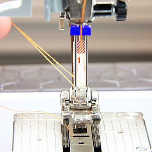 TANGGER 12PCS Agujas Gemelas Doble Aguja Maquina de Coser Twin Needle 2/90 3/90 4/90,Prensatelas para Máquina de Coser Doméstica 3mm/4mm TANGGER 12PCS Agujas Gemelas Doble Aguja Maquina de Coser Twin Needle 2/90 3/90 4/90,Prensatelas para Máquina de Coser Doméstica 3mm/4mm