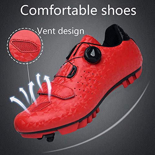 tangjiu Zapatillas de Bicicleta Unisex con Cerradura, Zapatillas de Bicicleta de Montaña Transpirables, Zapatillas Deportivas Antideslizantes Resistentes Al Desgaste Profesionales (Negro,37EU) tangjiu Zapatillas de Bicicleta Unisex con Cerradura, Zapatillas de Bicicleta de Montaña Transpirables, Zapatillas Deportivas Antideslizantes Resistentes Al Desgaste Profesionales (Negro,37EU)