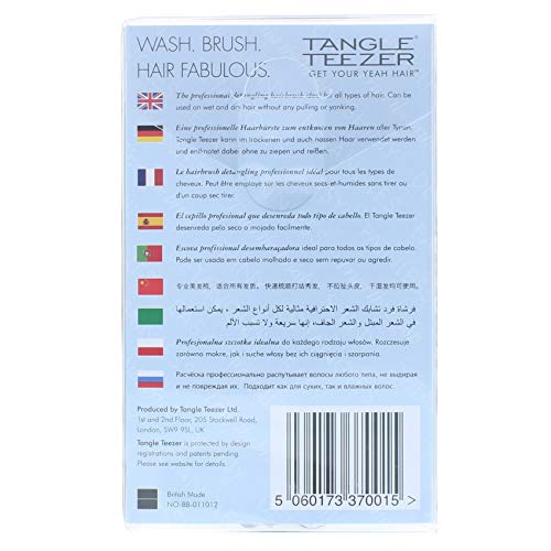 Tangle Teezer - Cepillo para el Pelo Original Panther Black Tangle Teezer - Cepillo para el Pelo Original Panther Black