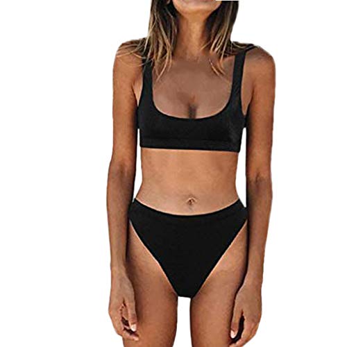 Tankini Traje de Baño Nuevo Mujer Maternidad Premamá para Mujer Punto Deportes Bañador de Dos Piezas Embarazada Bikini