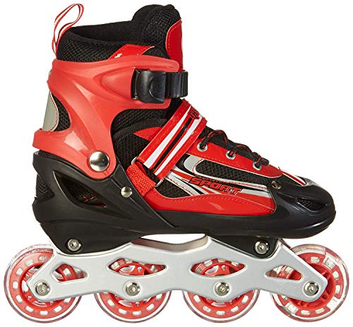 Tante Tina Patines en línea con Luces para niños - Talla Ajustable - 3 Colores Disponibles Tante Tina Patines en línea con Luces para niños - Talla Ajustable - 3 Colores Disponibles