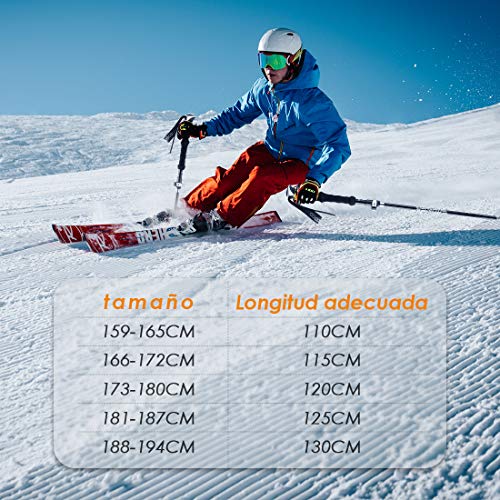 TAOCOCO 2pcs Bastón de Senderismo Plegable 7075 Bastón de Trekking de Aluminio, Bastón de Trekking Plegable Ajustable Ultraligero/Agarre EVA/Viajes de Mochilero TAOCOCO 2pcs Bastón de Senderismo Plegable 7075 Bastón de Trekking de Aluminio, Bastón de Trekking Plegable Ajustable Ultraligero/Agarre EVA/Viajes de Mochilero