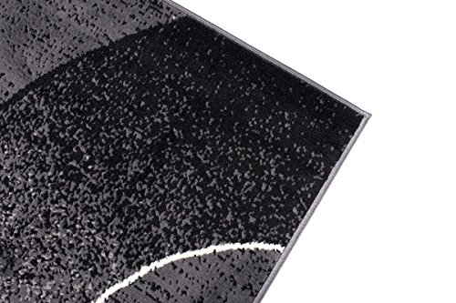 Tapiso Alfombra De Salón Moderna – Color Gris Oscuro Diseño Ondas – Varias Dimensiones S-XXXL 160 x 220 cm Tapiso Alfombra De Salón Moderna – Color Gris Oscuro Diseño Ondas – Varias Dimensiones S-XXXL 160 x 220 cm