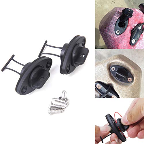 Tapon De Drenaje Magideal Universales Casco con Tornillos para Barco Canoas Kayak Negro Tapon De Drenaje Magideal Universales Casco con Tornillos para Barco Canoas Kayak Negro