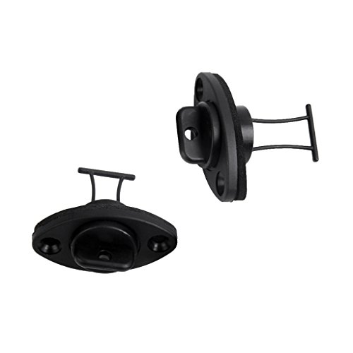 Tapon De Drenaje Magideal Universales Casco con Tornillos para Barco Canoas Kayak Negro