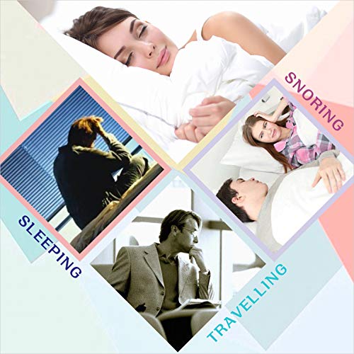 Tapones para los oídos para dormir, Hearprotek Protección Auditiva Tapones que evitan el ruido de los ronquidos y otros sonidos fuertes para Reducción de Ruido Trabajo Viajar (Negro) Tapones para los oídos para dormir, Hearprotek Protección Auditiva Tapones que evitan el ruido de los ronquidos y otros sonidos fuertes para Reducción de Ruido Trabajo Viajar (Negro)