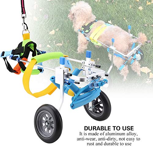 Tarente Mascota Perro Silla de Ruedas for minusválidos Asistida Paseo de Coches Hind Ejercicio de piernas Coche for Perro/Gato