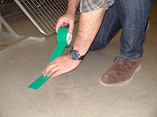 Tarifold 1 Cinta Adhesiva Suelo, Señalización, Seguridad, color Verde-Rollo 50mm x 33m, 50 mm x 33 M Tarifold 1 Cinta Adhesiva Suelo, Señalización, Seguridad, color Verde-Rollo 50mm x 33m, 50 mm x 33 M