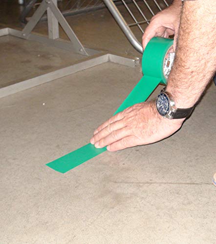Tarifold 1 Cinta Adhesiva Suelo, Señalización, Seguridad, color Verde-Rollo 50mm x 33m, 50 mm x 33 M Tarifold 1 Cinta Adhesiva Suelo, Señalización, Seguridad, color Verde-Rollo 50mm x 33m, 50 mm x 33 M