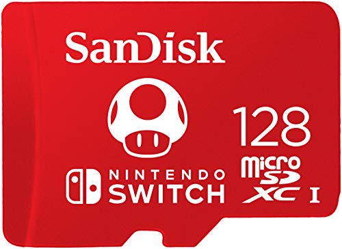 Tarjeta SanDisk microSDXC UHS-I para Nintendo Switch 128GB, Producto con Licencia de Nintendo Tarjeta SanDisk microSDXC UHS-I para Nintendo Switch 128GB, Producto con Licencia de Nintendo