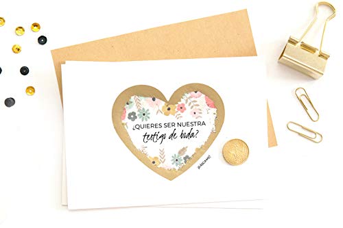 Tarjeta Testigo de Boda ⎪Personalízala con tu mensaje ⎪Tarjeta Rasca (TESTIGO) Tarjeta Testigo de Boda ⎪Personalízala con tu mensaje ⎪Tarjeta Rasca (TESTIGO)