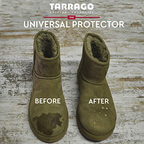 Tarrago Spray Protector Universal, Impermeabilizante para cuero, cuero sintetico, textil, piel engrasada, ante y nubuck 250ML