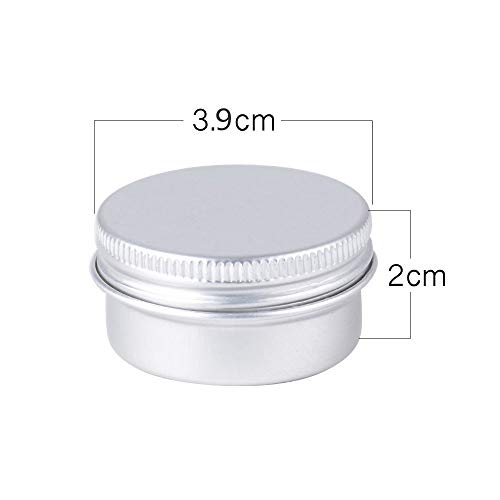 Tarros de Aluminio, 20 Piezas Latas de Aluminio Recipiente Redondo de Aluminio para Almacenar Especias, Dulces, te o Regalos Tarros de Aluminio, 20 Piezas Latas de Aluminio Recipiente Redondo de Aluminio para Almacenar Especias, Dulces, te o Regalos